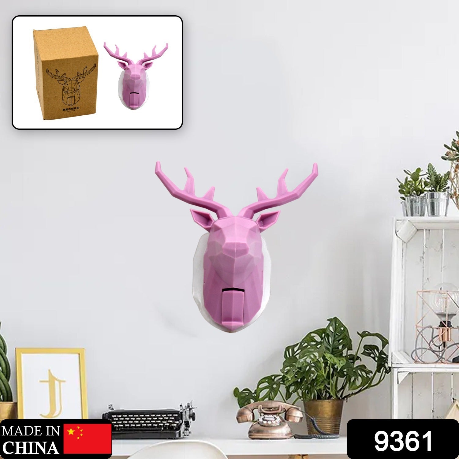 Animal shaped Adhesive Hooks, Animal Head Wall Decor Wall Hooks Sticky Hangers Nail Free Bathroom Hooks for Coat Hats Keys Bags Purse Towels Decorative Gift (Deer ) Animal shaped Adhesive Hooks, Animal Head Wall Decor Wall Hooks Sticky Hangers Nail Free Bathroom Hooks for Coat Hats Keys Bags Purse Towels Decorative Gift (Deer )
